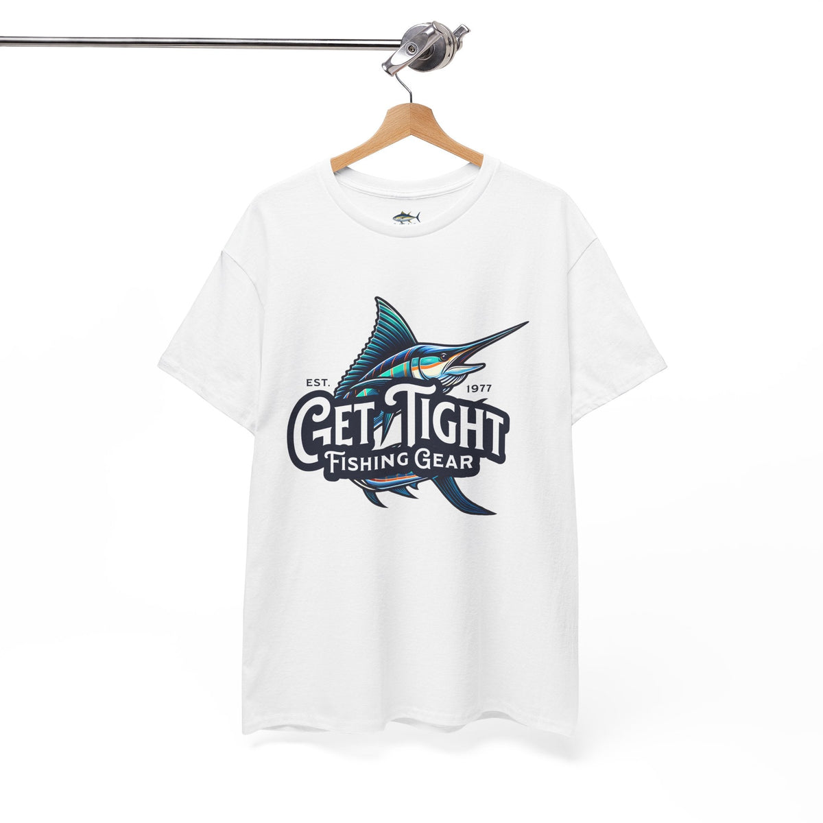Get Tight Fishing Gear Unisex Heavy Cotton Tee - Perfect for Fishing Enthusiasts - Get Tight Gear