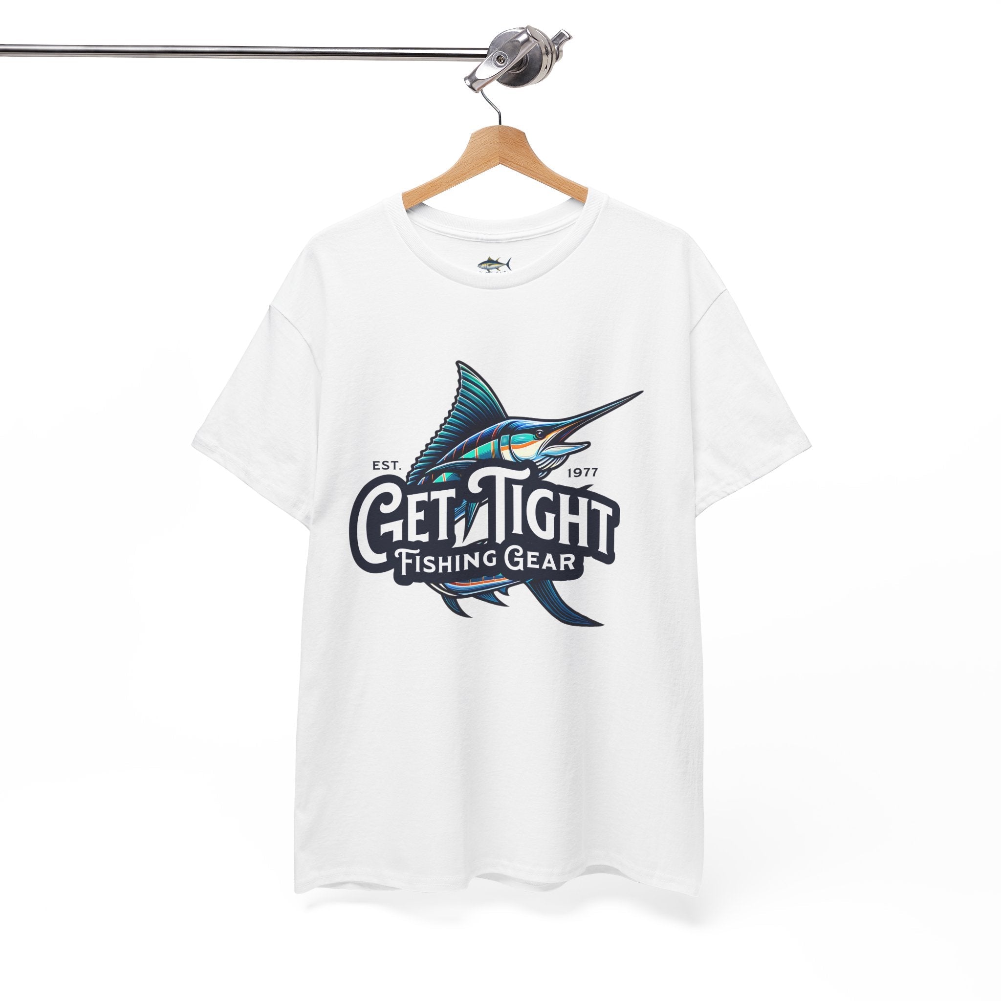 Get Tight Fishing Gear Unisex Heavy Cotton Tee - Perfect for Fishing Enthusiasts - Get Tight Gear