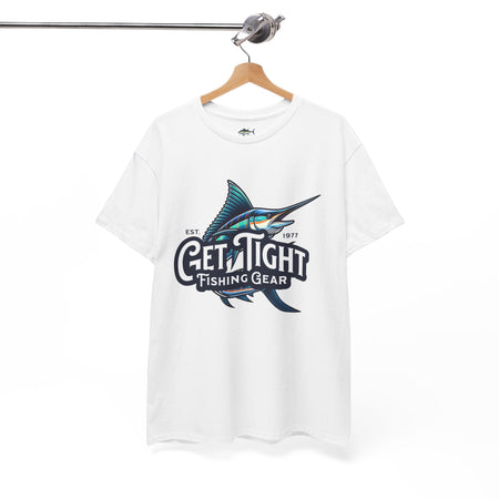 Get Tight Fishing Gear Unisex Heavy Cotton Tee - Perfect for Fishing Enthusiasts - Get Tight Gear