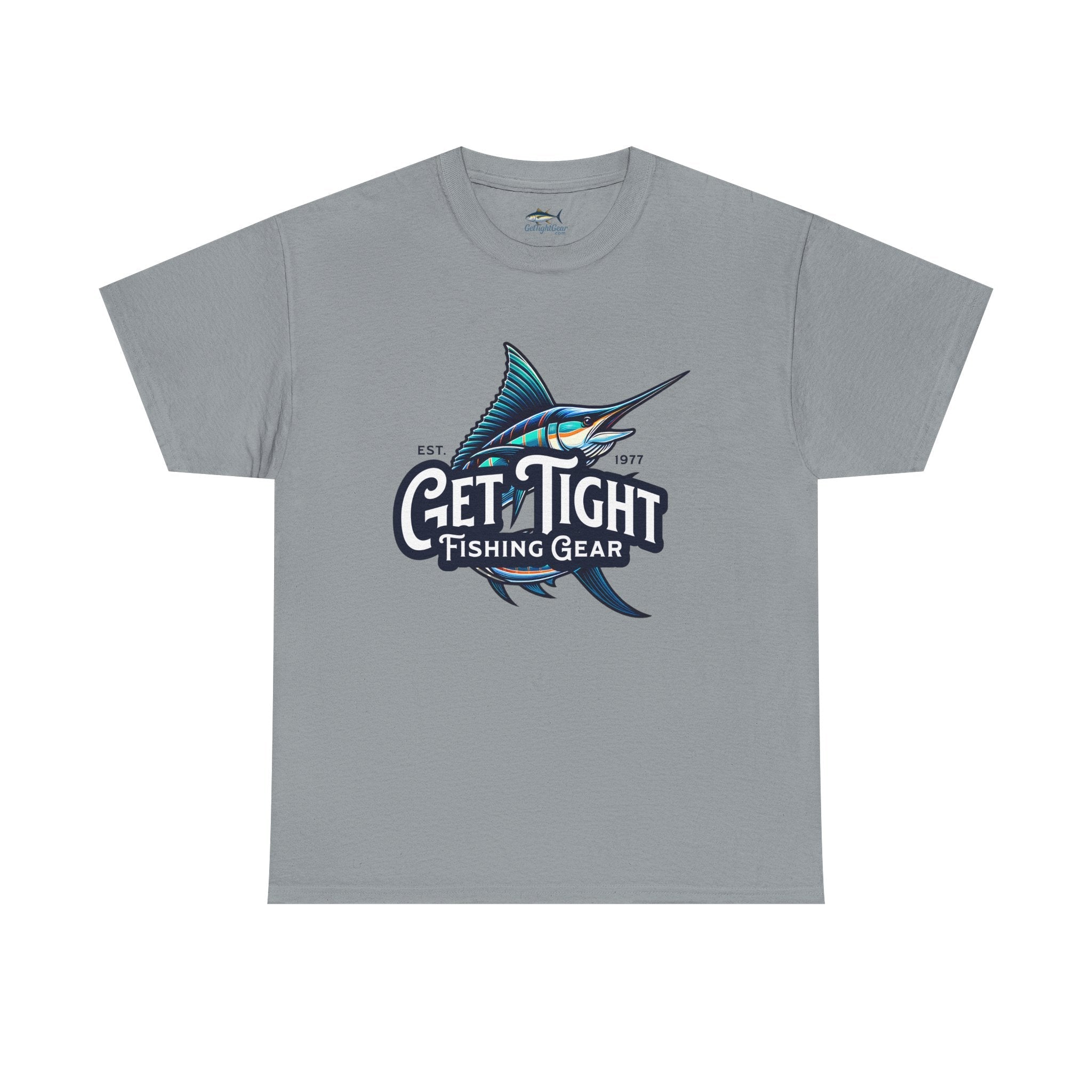 Get Tight Fishing Gear Unisex Heavy Cotton Tee - Perfect for Fishing Enthusiasts - Get Tight Gear