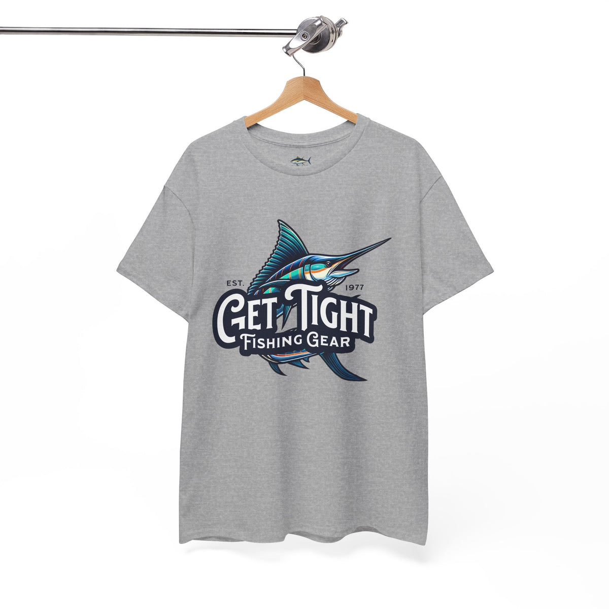 Get Tight Fishing Gear Unisex Heavy Cotton Tee - Perfect for Fishing Enthusiasts - Get Tight Gear