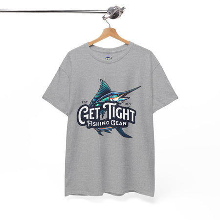 Get Tight Fishing Gear Unisex Heavy Cotton Tee - Perfect for Fishing Enthusiasts - Get Tight Gear