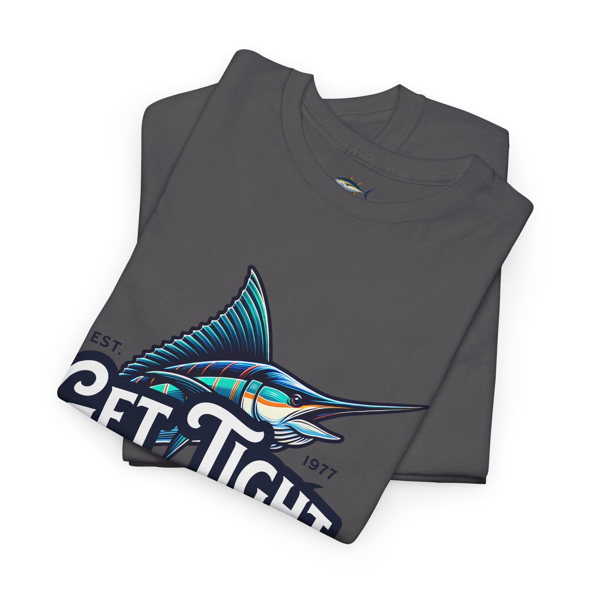 Get Tight Fishing Gear Unisex Heavy Cotton Tee - Perfect for Fishing Enthusiasts - Get Tight Gear