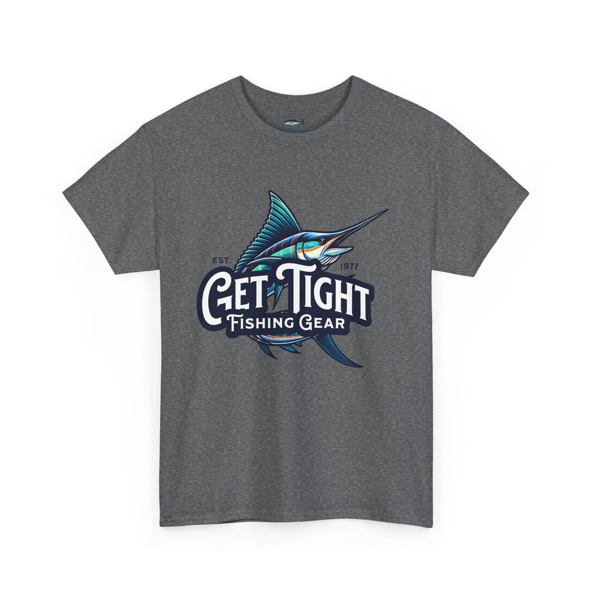 Get Tight Fishing Gear Unisex Heavy Cotton Tee - Perfect for Fishing Enthusiasts - Get Tight Gear