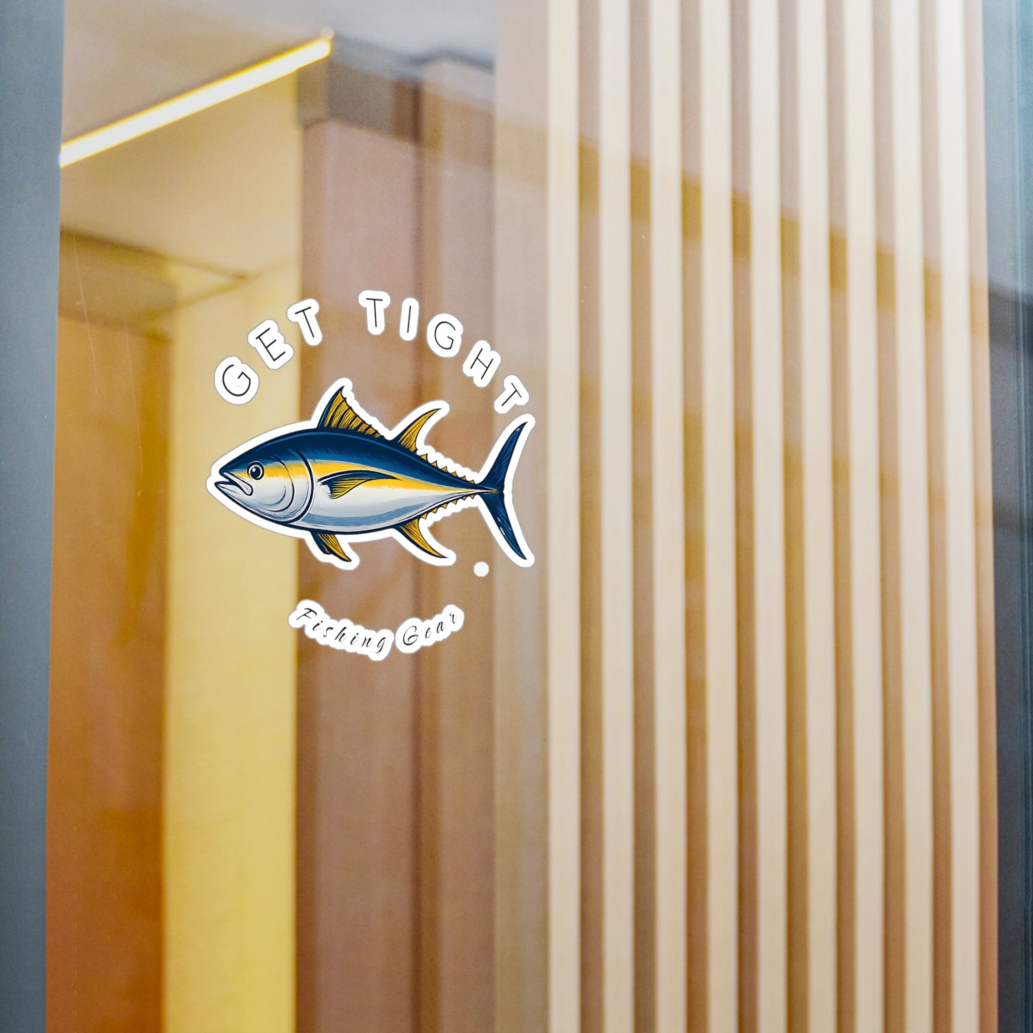 Get Tight Fishing Gear Vinyl Decal - Perfect for Fishermen! - Get Tight Gear