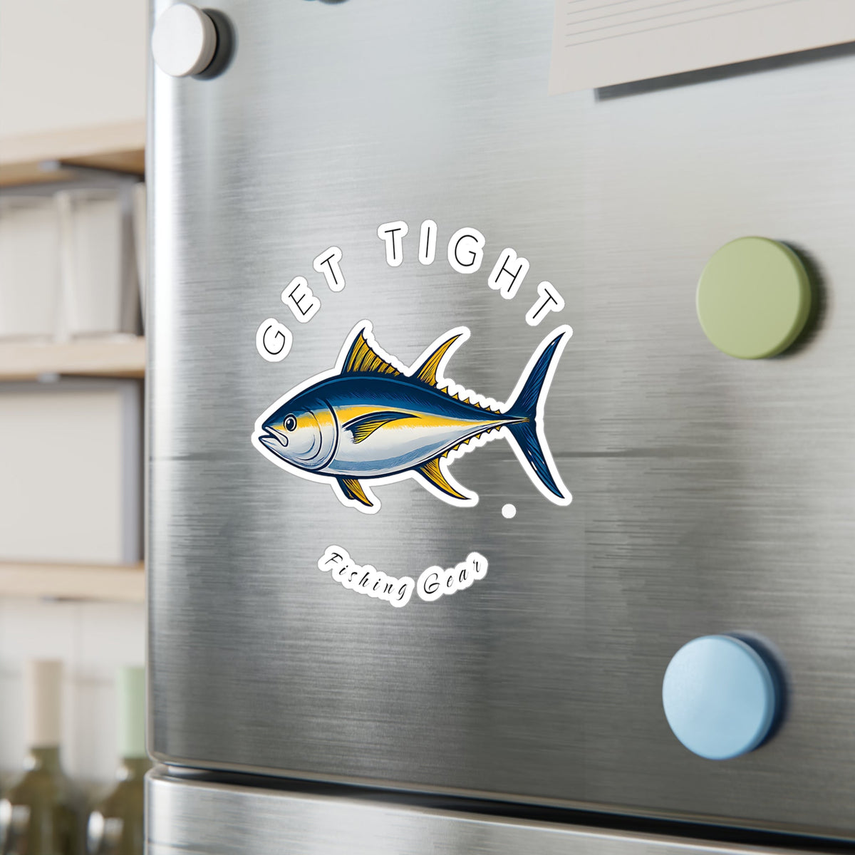 Get Tight Fishing Gear Vinyl Decal - Perfect for Fishermen! - Get Tight Gear