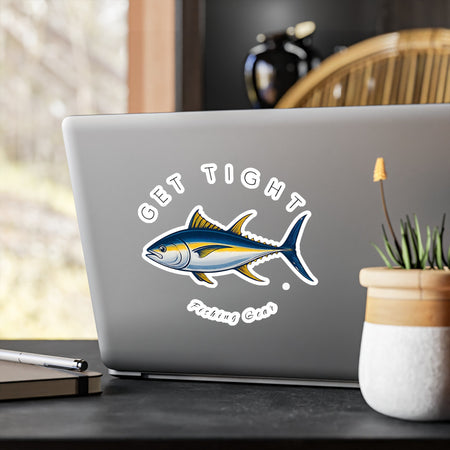 Get Tight Fishing Gear Vinyl Decal - Perfect for Fishermen! - Get Tight Gear