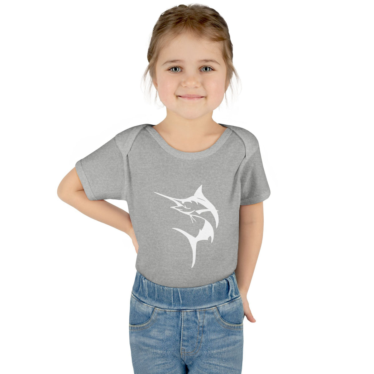 Get Tight Gear Baby Fish Bodysuit for Little Anglers, Cute Infant Outfit, Baby Shower Gift, Ocean - Themed Clothing, Adorable Baby Apparel - Get Tight Gear