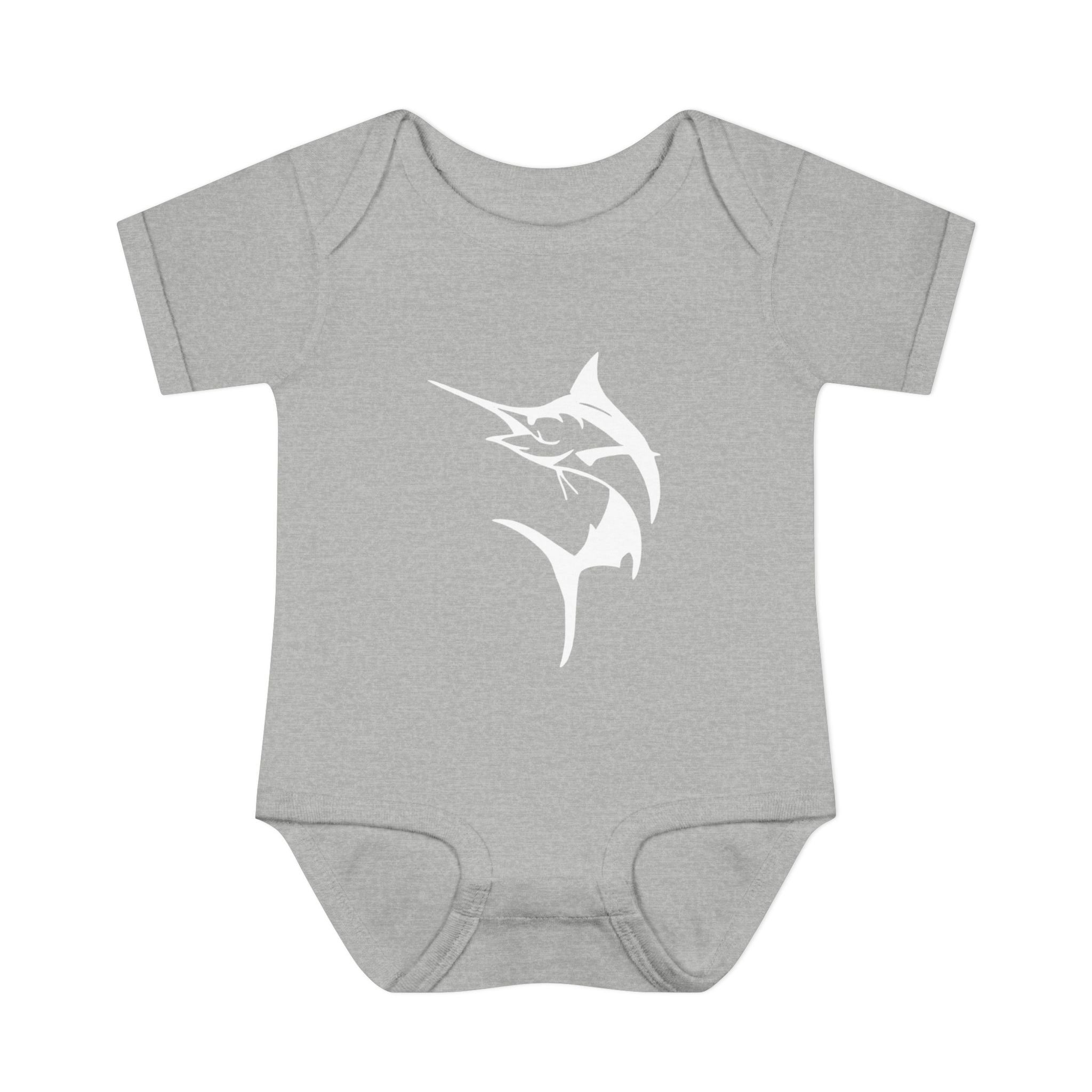 Get Tight Gear Baby Fish Bodysuit for Little Anglers, Cute Infant Outfit, Baby Shower Gift, Ocean - Themed Clothing, Adorable Baby Apparel - Get Tight Gear