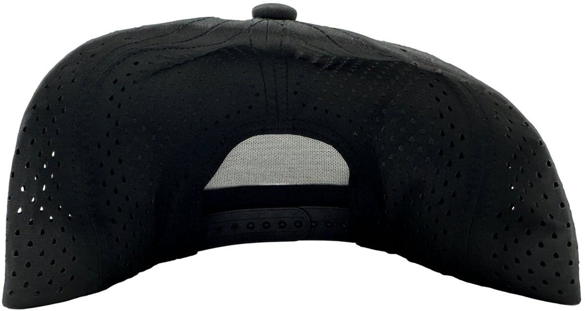 Get Tight Gear Black Camo Hat (with Fish Patch Options) - Get Tight Gear