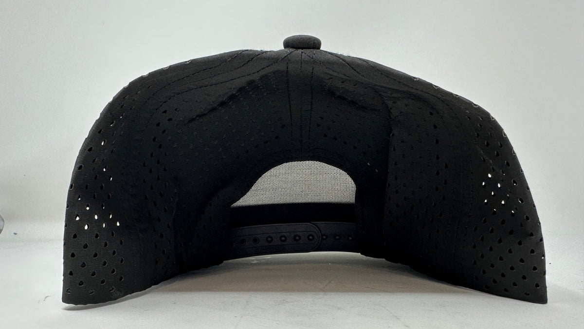 Get Tight Gear Black Camo Hat (with Fish Patch Options) - Get Tight Gear