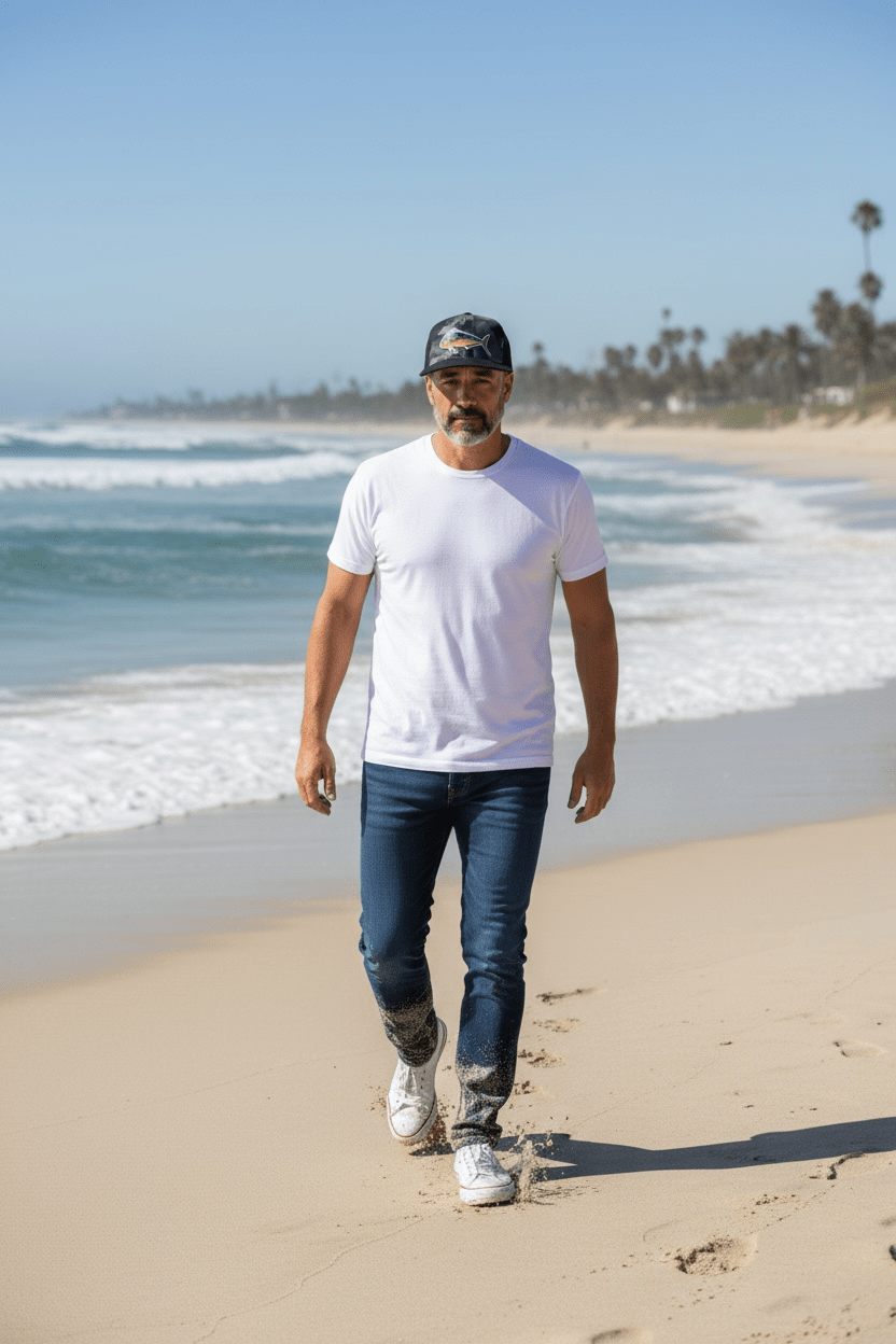 Get Tight Gear Black Camo Hat (with Fish Patch Options) - Get Tight Gear