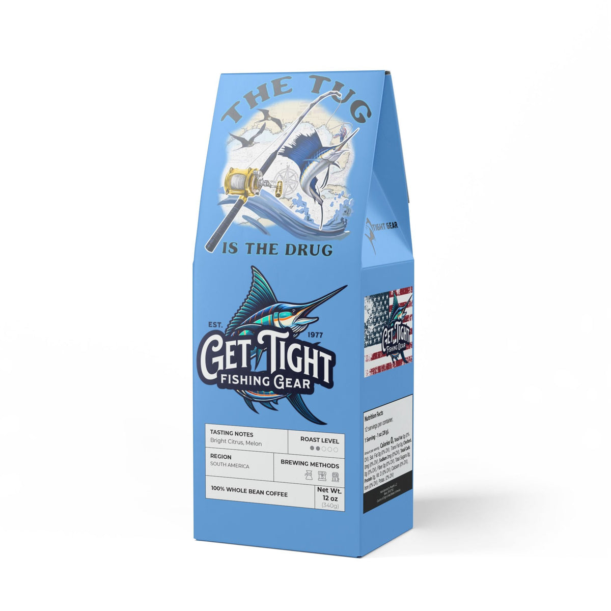 Get Tight Gear Colombian Single Origin Coffee (Light - Medium Roast) - Get Tight Gear