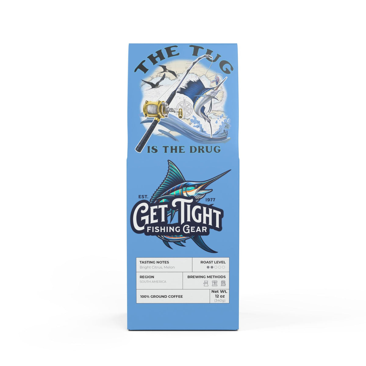 Get Tight Gear Colombian Single Origin Coffee (Light - Medium Roast) - Get Tight Gear