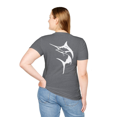 Get Tight Gear Coral Fish Art Unisex Softstyle T-Shirt | Beach Vibes, Summer Wear, Fishing Gift, Casual Tee, Outdoor Adventure - Get Tight Gear