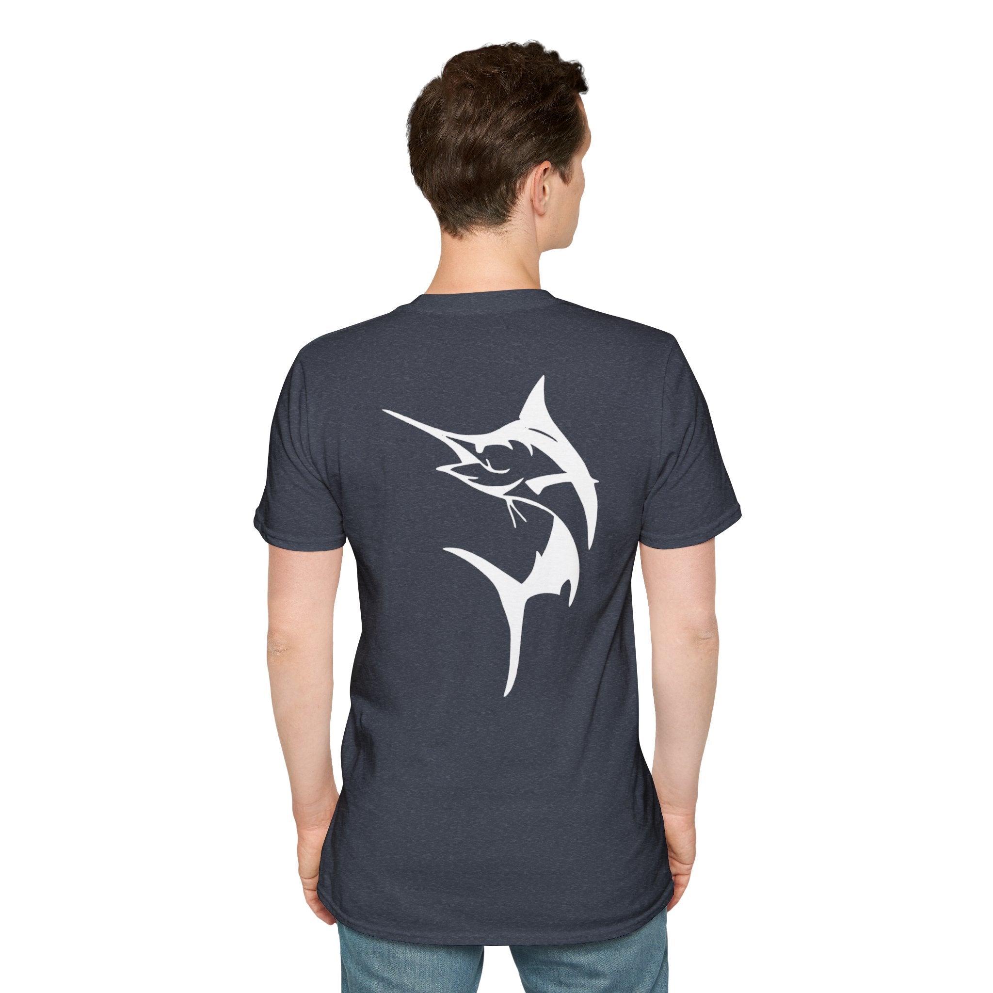 Get Tight Gear Coral Fish Art Unisex Softstyle T-Shirt | Beach Vibes, Summer Wear, Fishing Gift, Casual Tee, Outdoor Adventure - Get Tight Gear