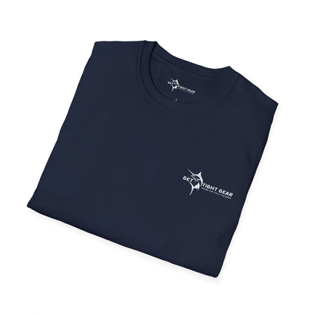 Get Tight Gear Coral Fish Art Unisex Softstyle T-Shirt | Beach Vibes, Summer Wear, Fishing Gift, Casual Tee, Outdoor Adventure - Get Tight Gear