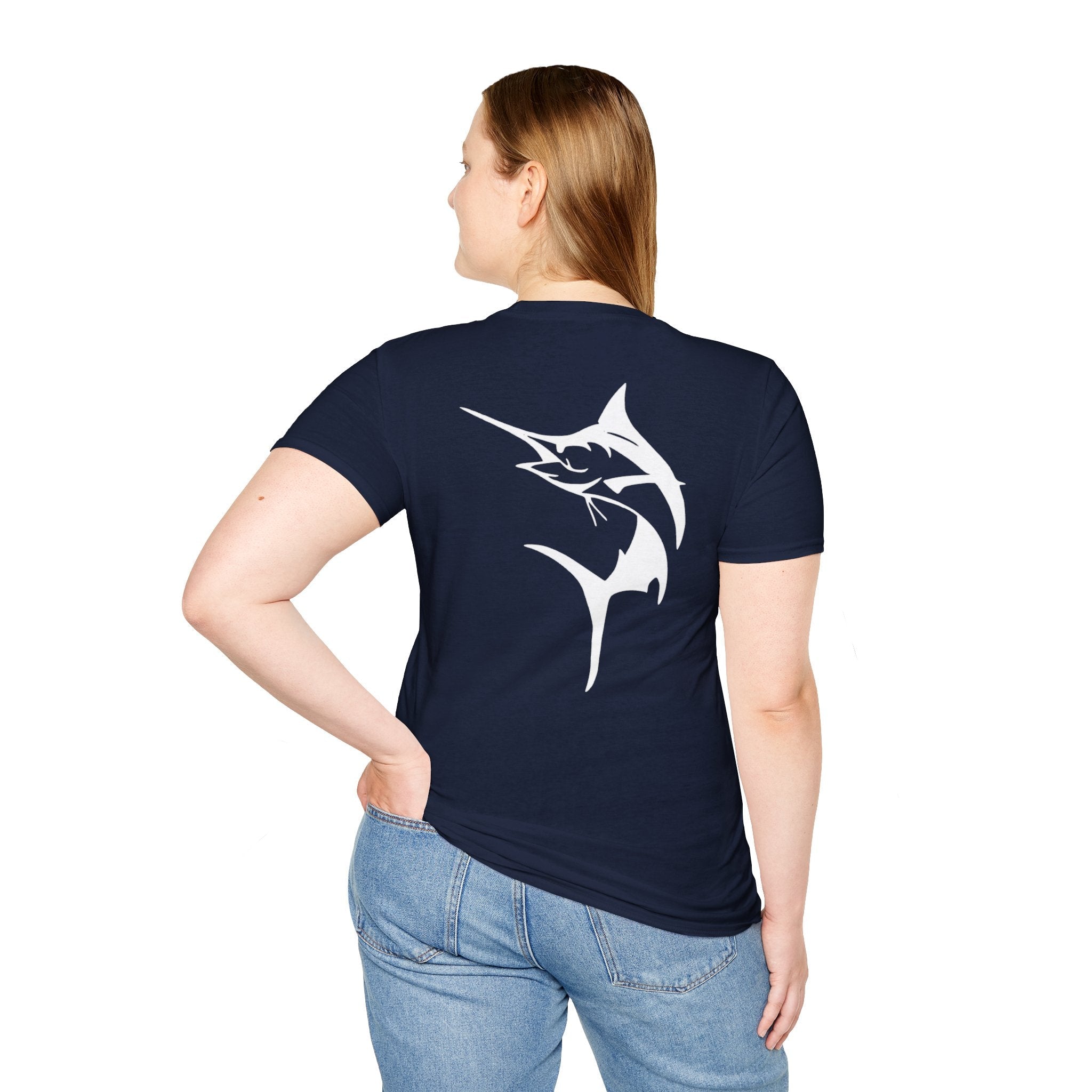 Get Tight Gear Coral Fish Art Unisex Softstyle T-Shirt | Beach Vibes, Summer Wear, Fishing Gift, Casual Tee, Outdoor Adventure - Get Tight Gear