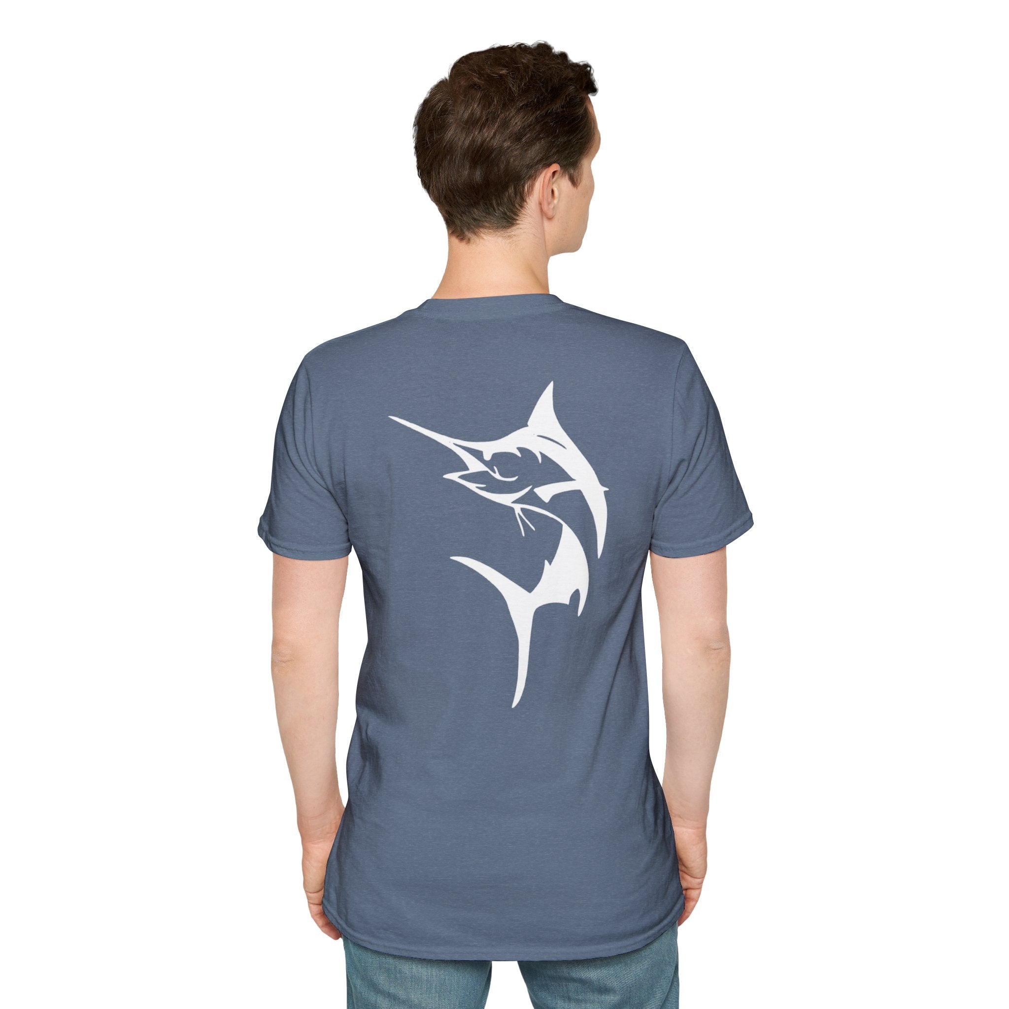 Get Tight Gear Coral Fish Art Unisex Softstyle T-Shirt | Beach Vibes, Summer Wear, Fishing Gift, Casual Tee, Outdoor Adventure - Get Tight Gear