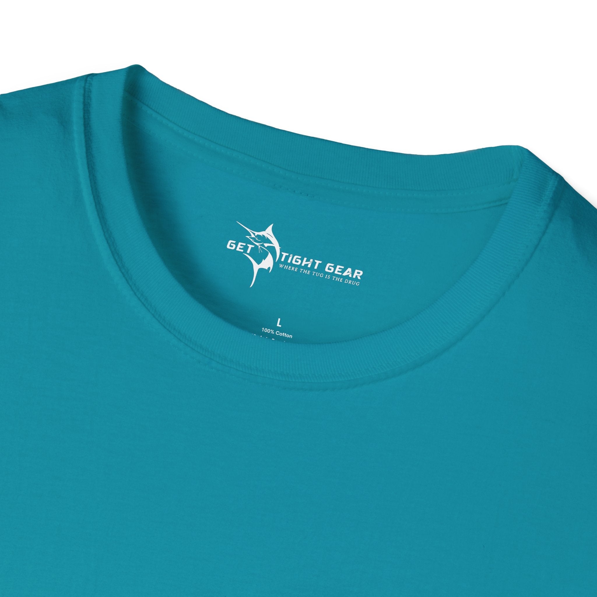 Get Tight Gear Coral Fish Art Unisex Softstyle T-Shirt | Beach Vibes, Summer Wear, Fishing Gift, Casual Tee, Outdoor Adventure - Get Tight Gear