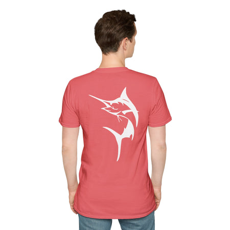 Get Tight Gear Coral Fish Art Unisex Softstyle T-Shirt | Beach Vibes, Summer Wear, Fishing Gift, Casual Tee, Outdoor Adventure - Get Tight Gear