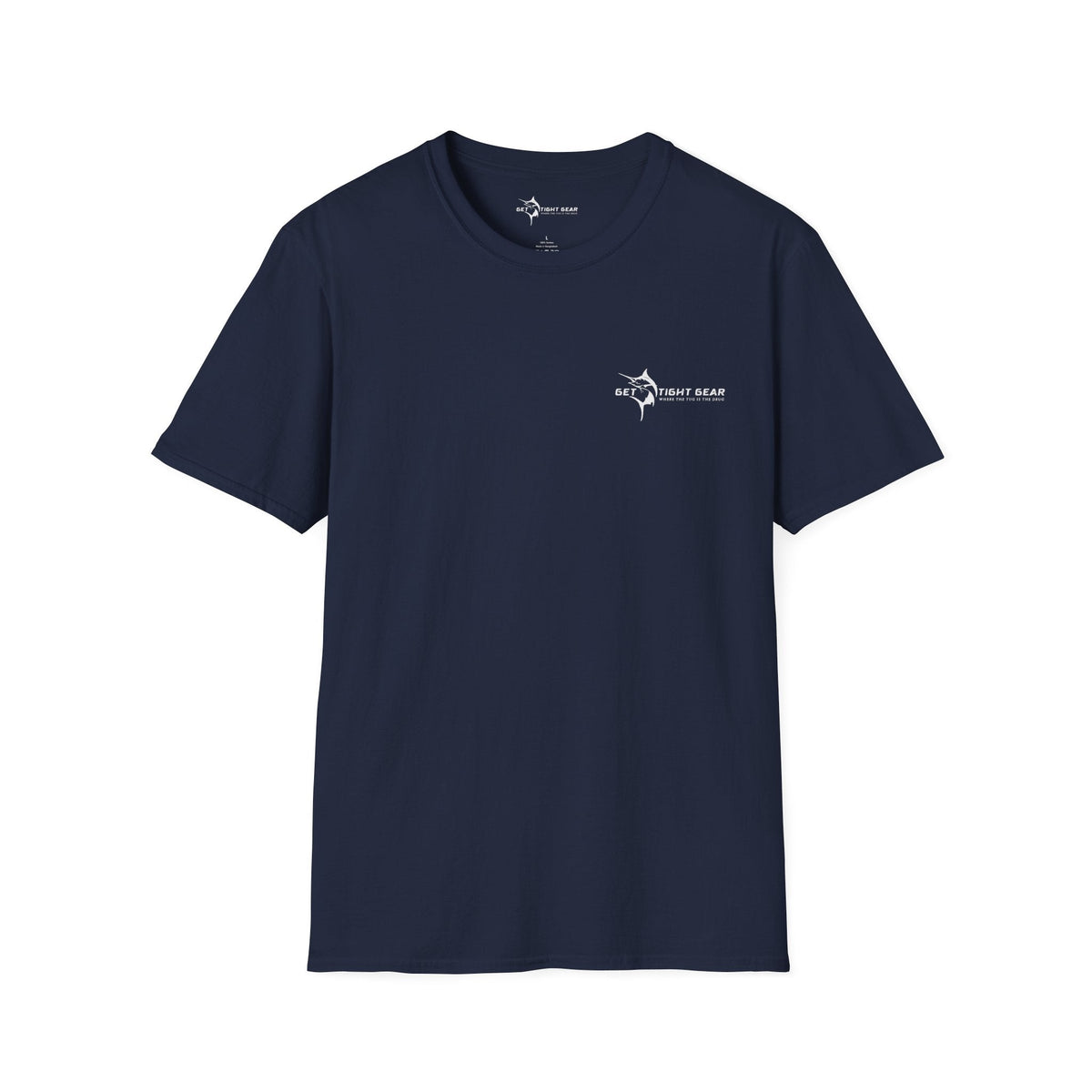 Get Tight Gear Coral Fish Art Unisex Softstyle T-Shirt | Beach Vibes, Summer Wear, Fishing Gift, Casual Tee, Outdoor Adventure - Get Tight Gear
