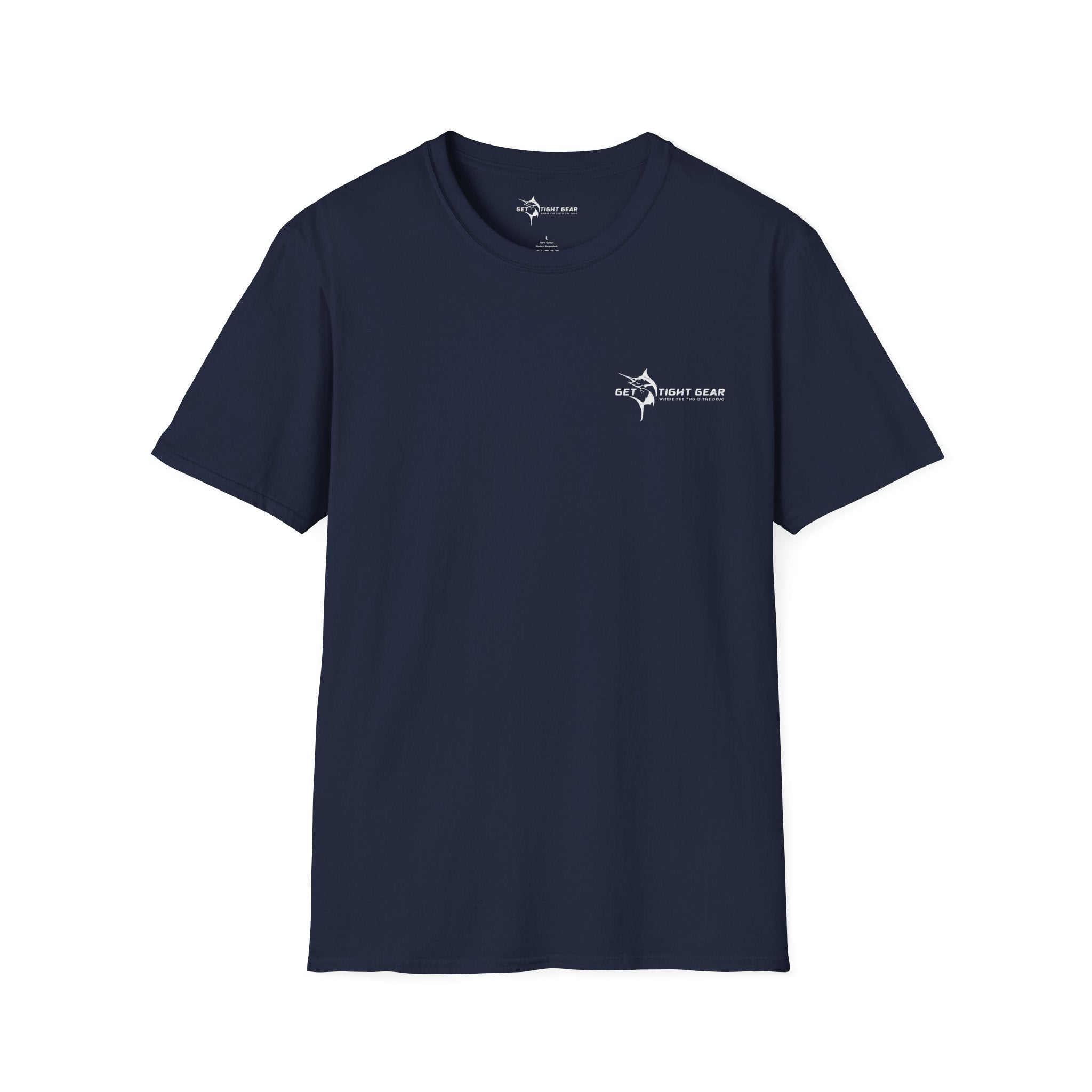 Get Tight Gear Coral Fish Art Unisex Softstyle T-Shirt | Beach Vibes, Summer Wear, Fishing Gift, Casual Tee, Outdoor Adventure - Get Tight Gear