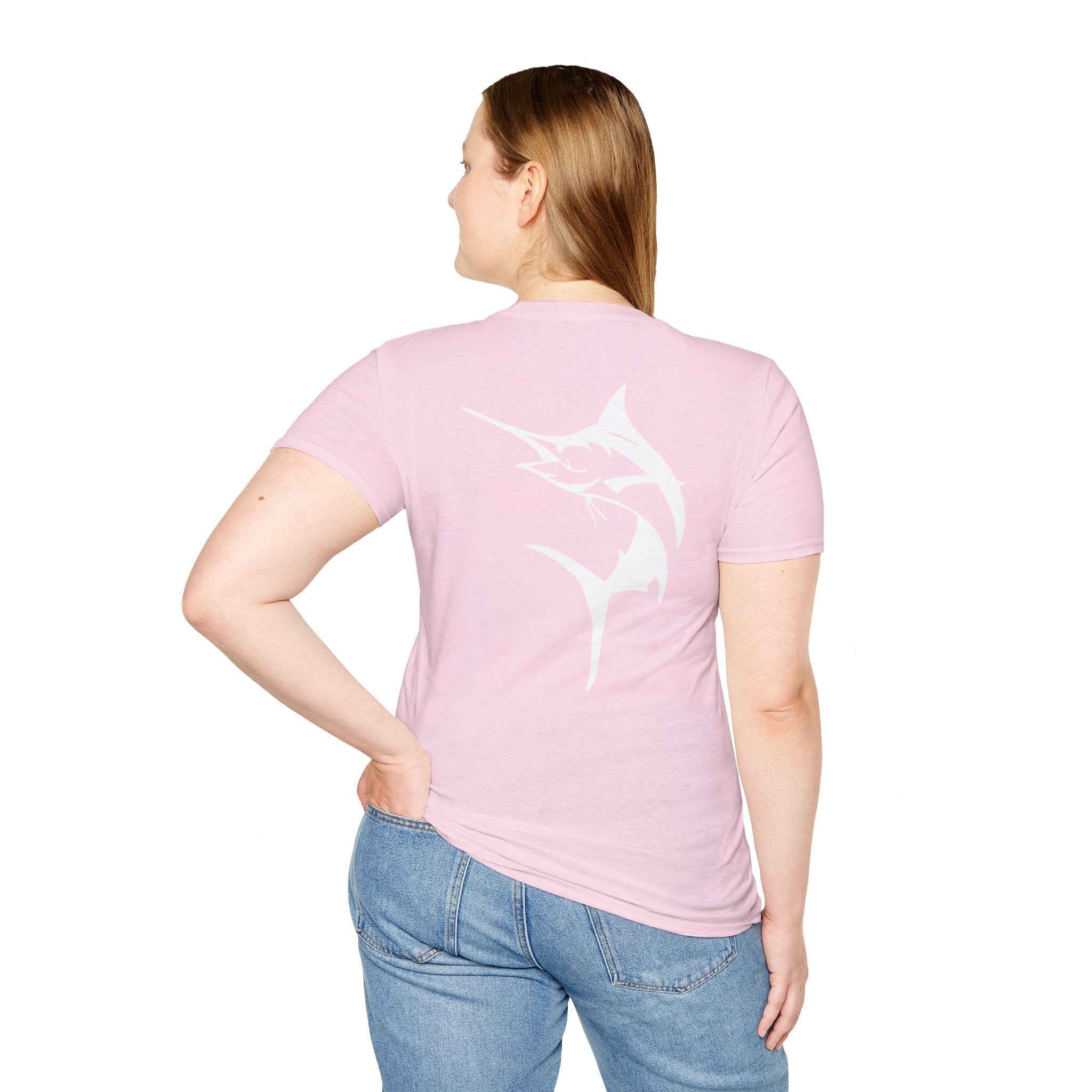 Get Tight Gear Coral Fish Art Unisex Softstyle T-Shirt | Beach Vibes, Summer Wear, Fishing Gift, Casual Tee, Outdoor Adventure - Get Tight Gear