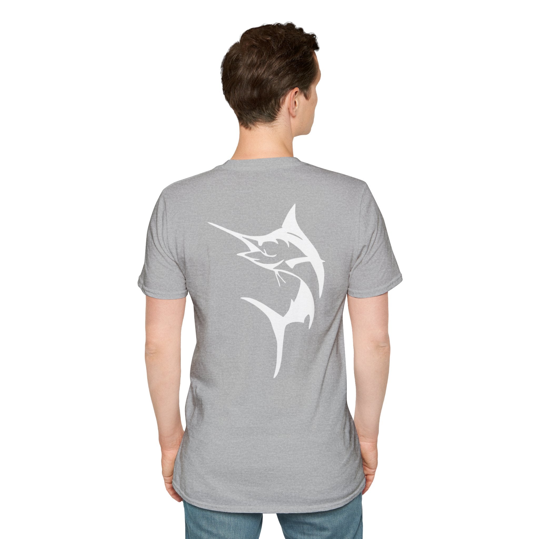 Get Tight Gear Coral Fish Art Unisex Softstyle T-Shirt | Beach Vibes, Summer Wear, Fishing Gift, Casual Tee, Outdoor Adventure - Get Tight Gear
