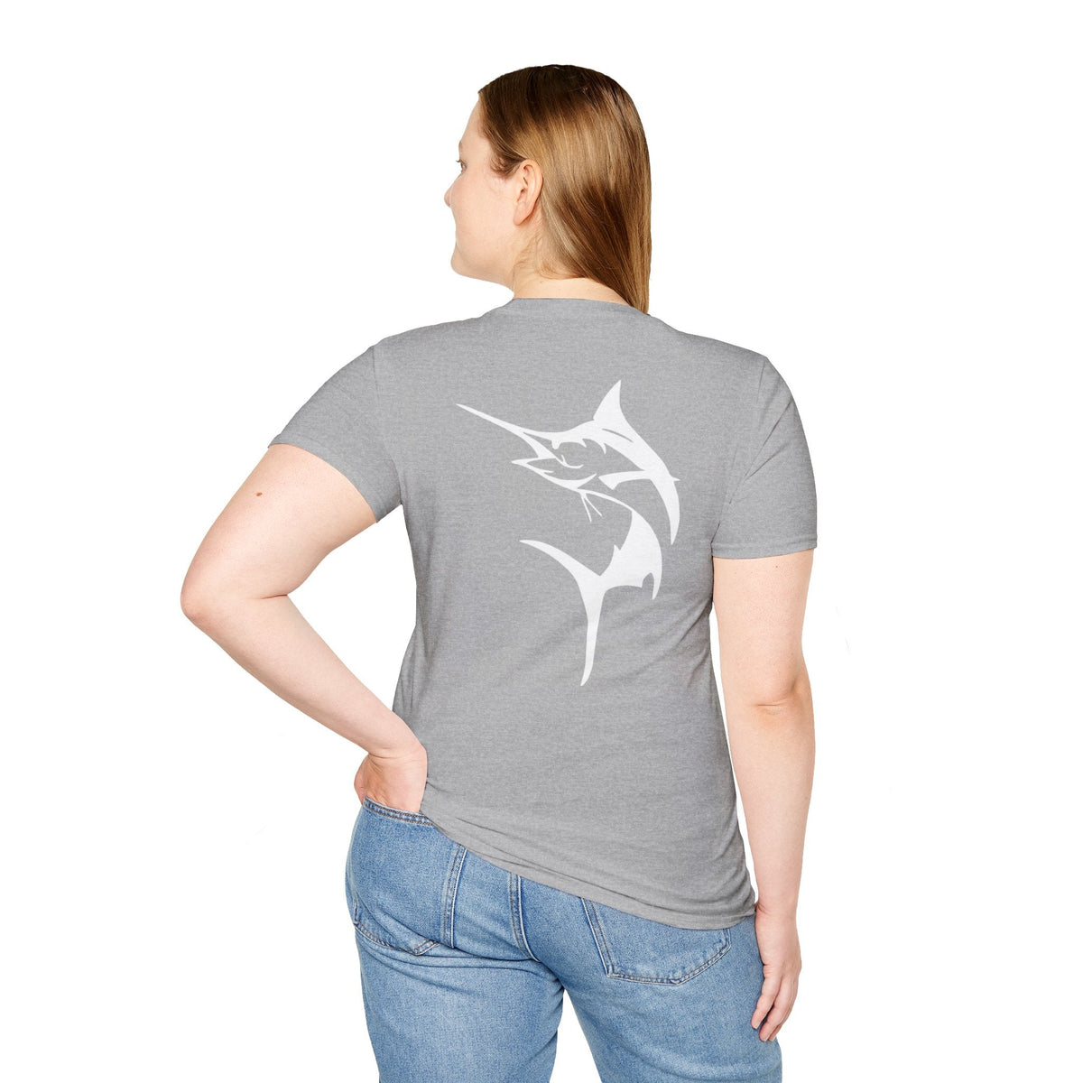 Get Tight Gear Coral Fish Art Unisex Softstyle T-Shirt | Beach Vibes, Summer Wear, Fishing Gift, Casual Tee, Outdoor Adventure - Get Tight Gear