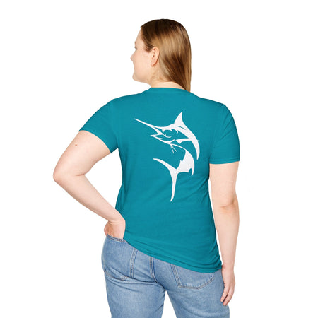 Get Tight Gear Coral Fish Art Unisex Softstyle T-Shirt | Beach Vibes, Summer Wear, Fishing Gift, Casual Tee, Outdoor Adventure - Get Tight Gear