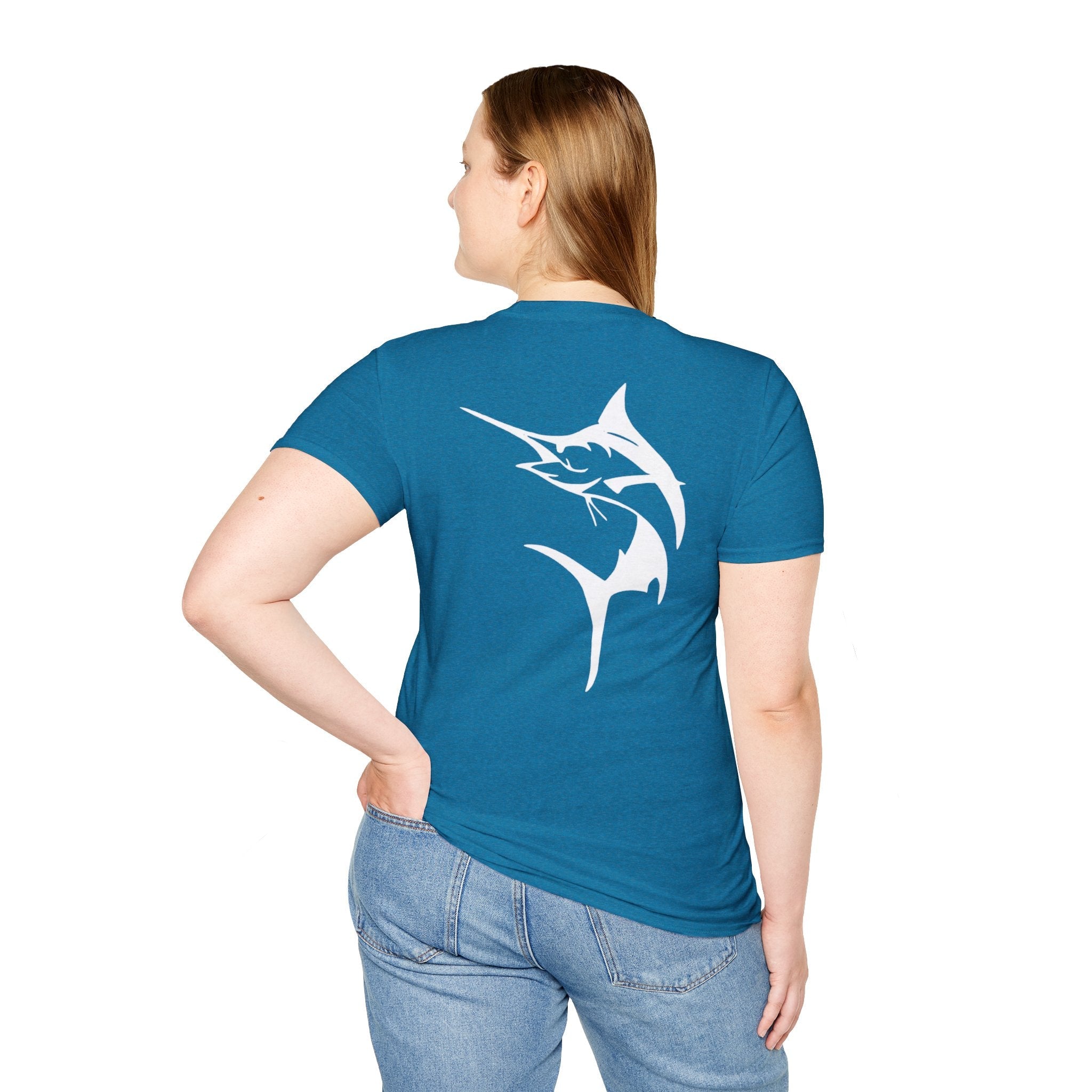 Get Tight Gear Coral Fish Art Unisex Softstyle T-Shirt | Beach Vibes, Summer Wear, Fishing Gift, Casual Tee, Outdoor Adventure - Get Tight Gear