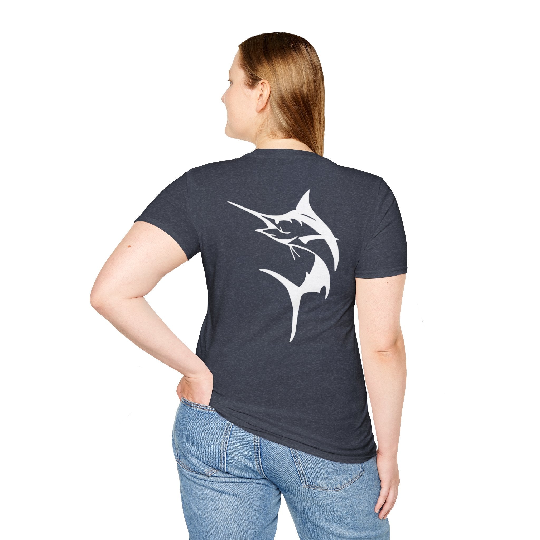 Get Tight Gear Coral Fish Art Unisex Softstyle T-Shirt | Beach Vibes, Summer Wear, Fishing Gift, Casual Tee, Outdoor Adventure - Get Tight Gear