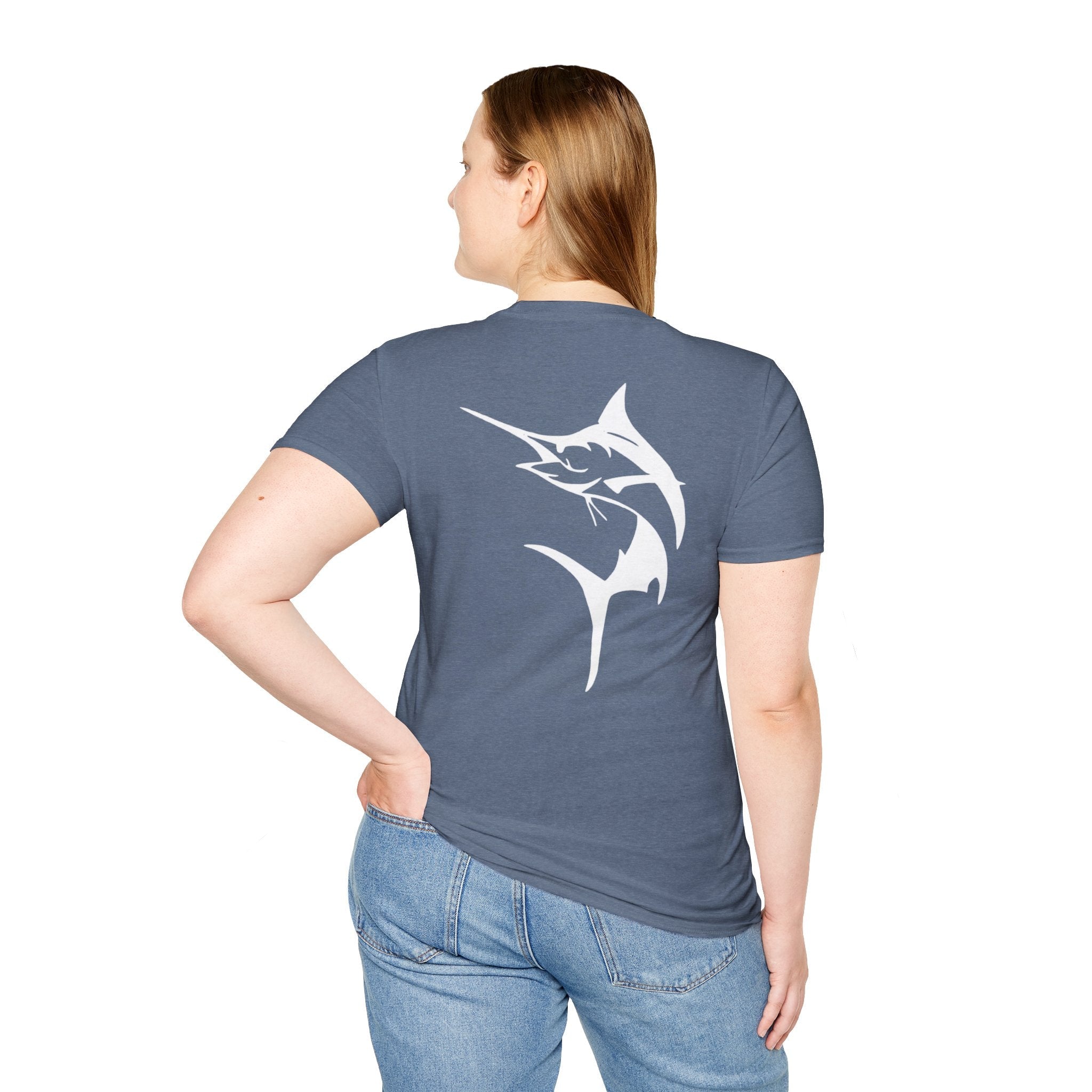 Get Tight Gear Coral Fish Art Unisex Softstyle T-Shirt | Beach Vibes, Summer Wear, Fishing Gift, Casual Tee, Outdoor Adventure - Get Tight Gear