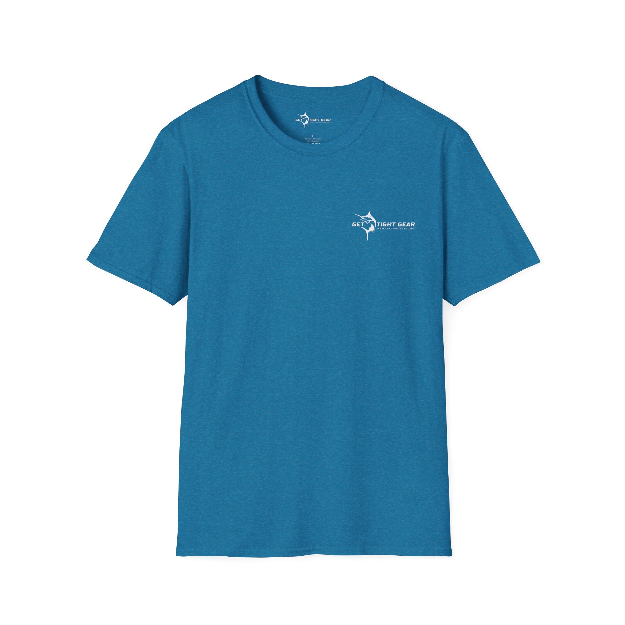 Get Tight Gear Coral Fish Art Unisex Softstyle T-Shirt | Beach Vibes, Summer Wear, Fishing Gift, Casual Tee, Outdoor Adventure - Get Tight Gear