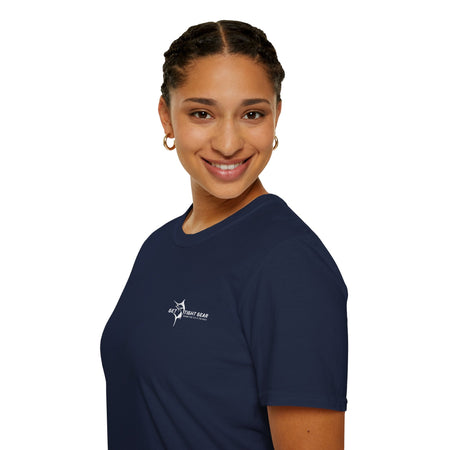 Get Tight Gear Coral Fish Art Unisex Softstyle T-Shirt | Beach Vibes, Summer Wear, Fishing Gift, Casual Tee, Outdoor Adventure - Get Tight Gear