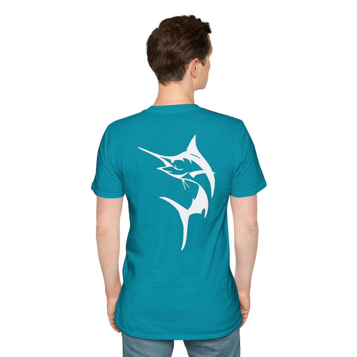Get Tight Gear Coral Fish Art Unisex Softstyle T-Shirt | Beach Vibes, Summer Wear, Fishing Gift, Casual Tee, Outdoor Adventure - Get Tight Gear