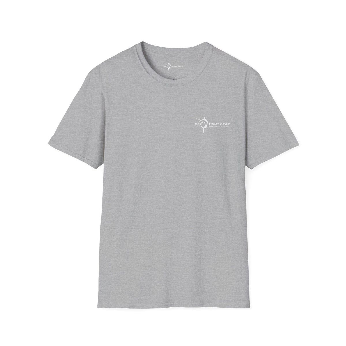 Get Tight Gear Coral Fish Art Unisex Softstyle T-Shirt | Beach Vibes, Summer Wear, Fishing Gift, Casual Tee, Outdoor Adventure - Get Tight Gear