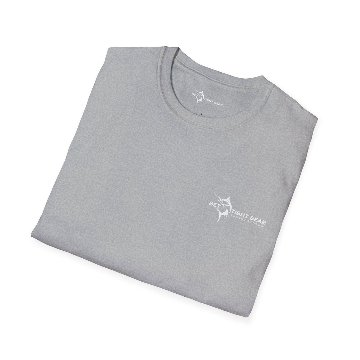 Get Tight Gear Coral Fish Art Unisex Softstyle T-Shirt | Beach Vibes, Summer Wear, Fishing Gift, Casual Tee, Outdoor Adventure - Get Tight Gear