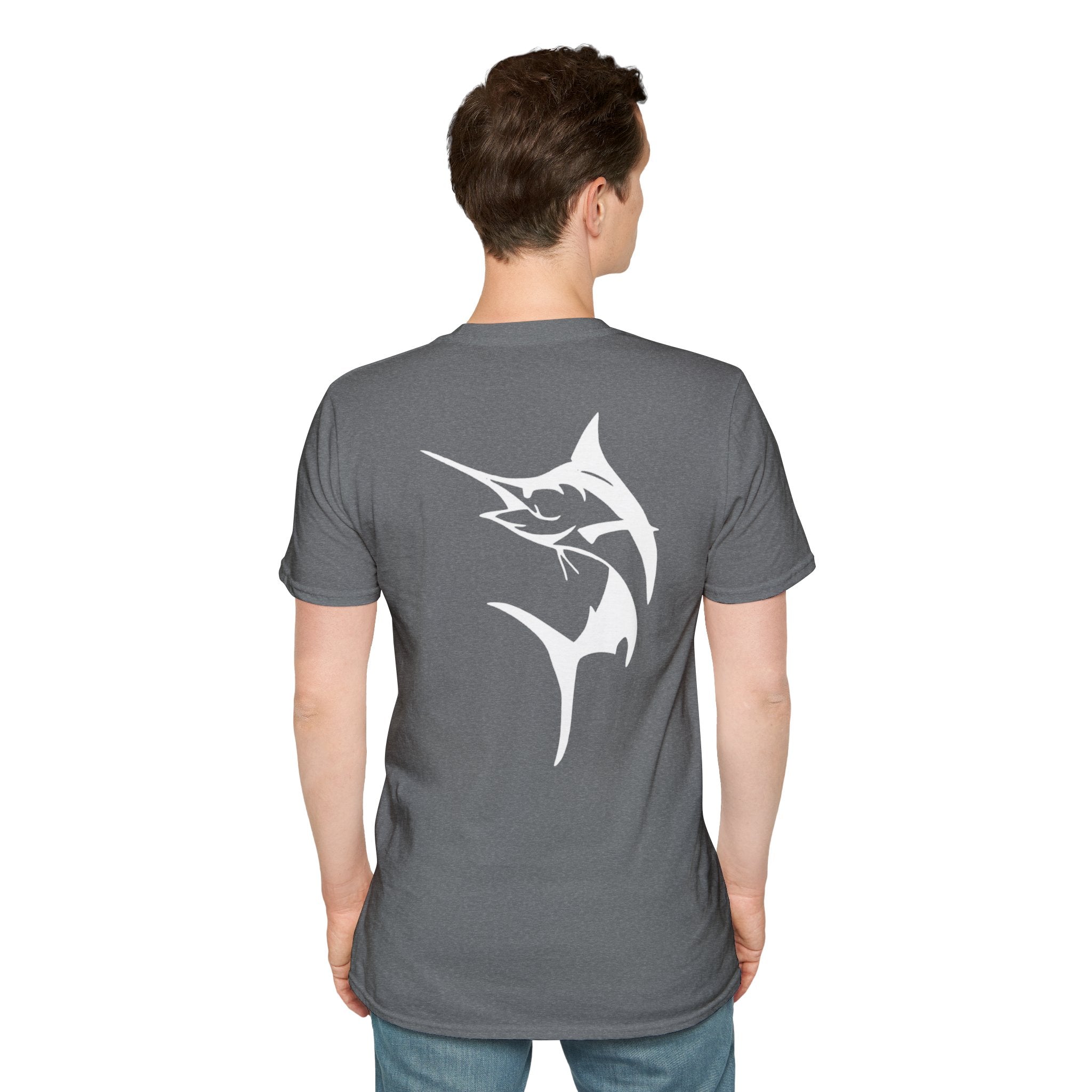 Get Tight Gear Coral Fish Art Unisex Softstyle T-Shirt | Beach Vibes, Summer Wear, Fishing Gift, Casual Tee, Outdoor Adventure - Get Tight Gear