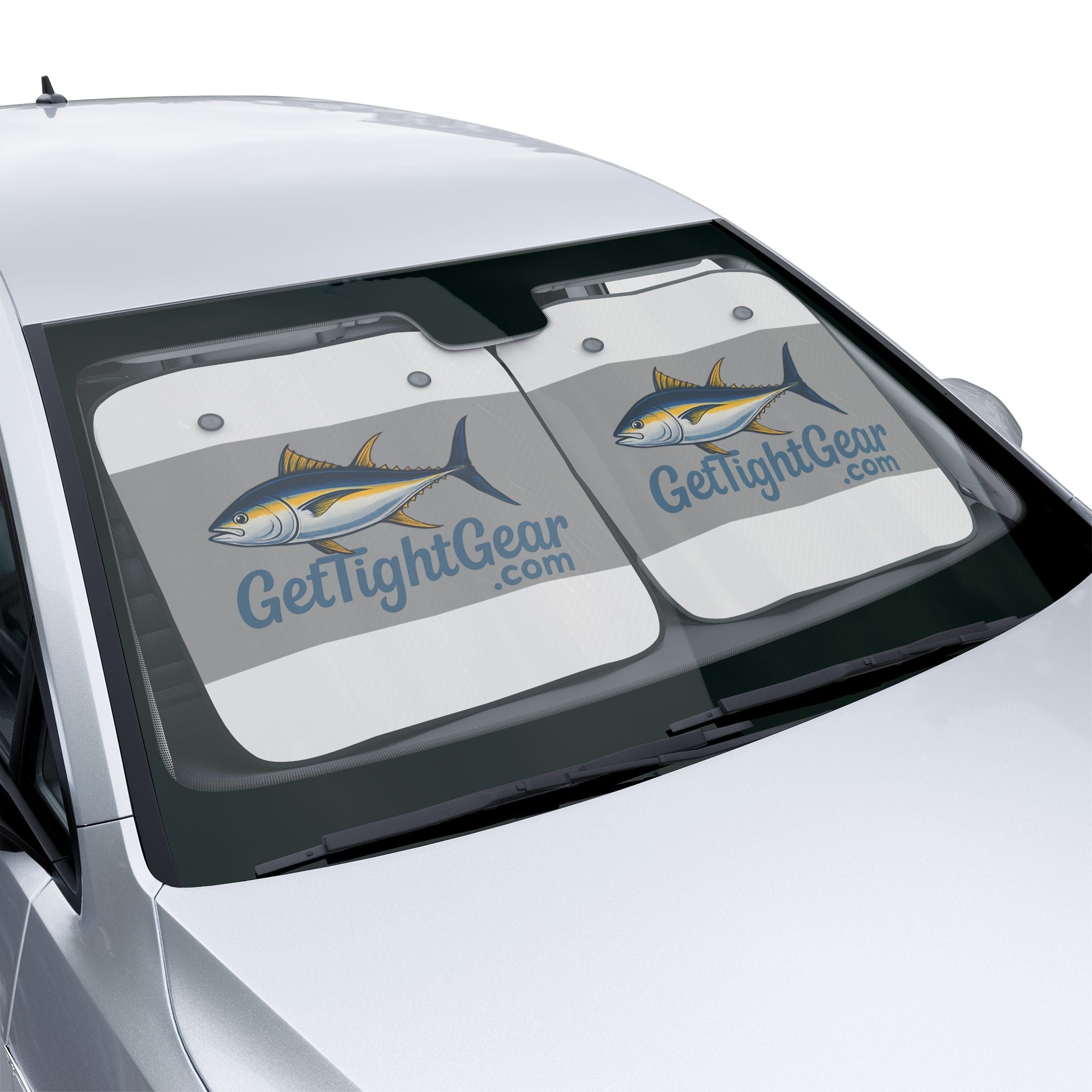Get Tight Gear Custom Car Sun Shades - Upload Your Own Image - Get Tight Gear