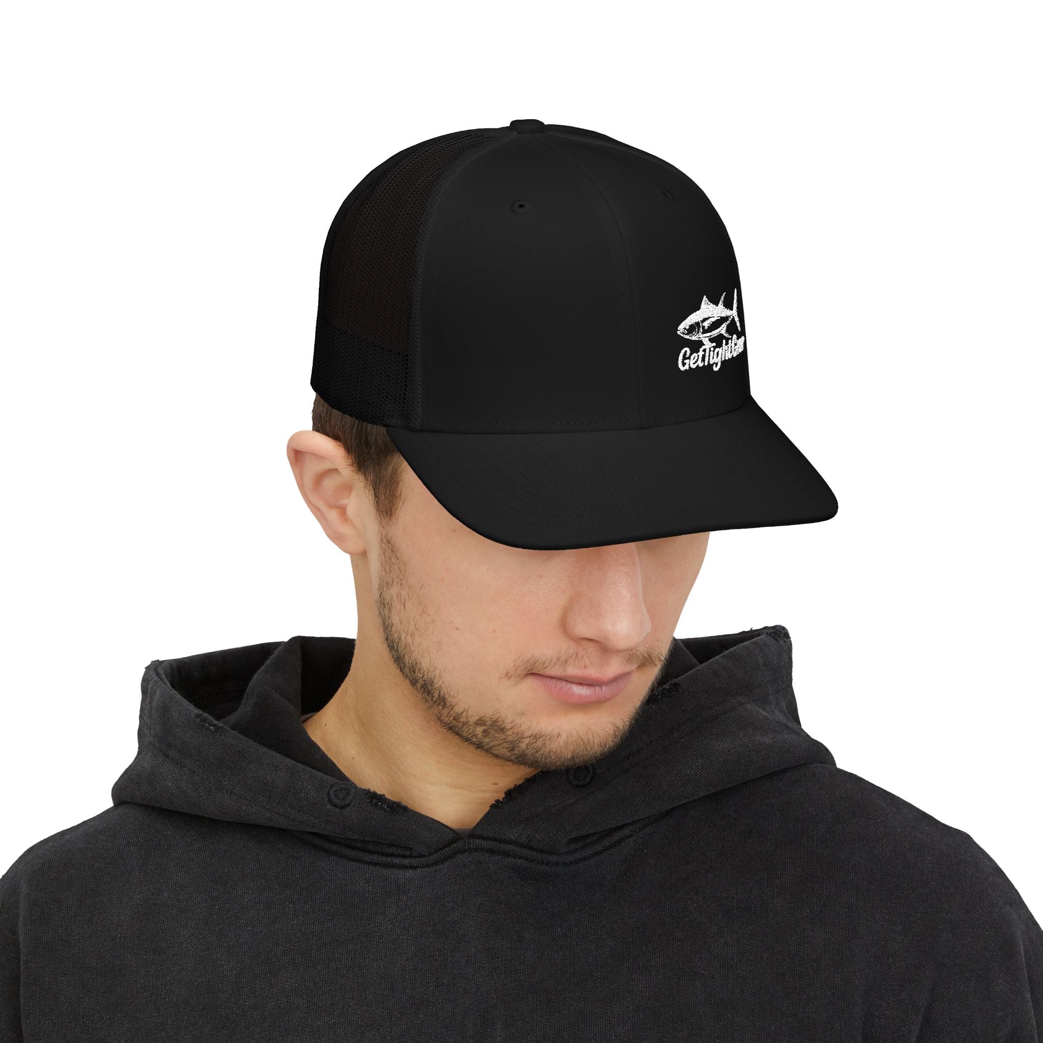 Get Tight Gear Embroidered Snapback Trucker Cap - Get Tight Gear