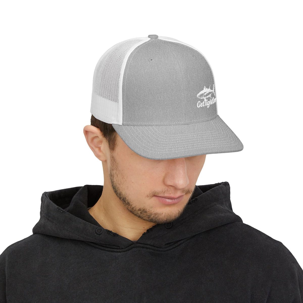 Get Tight Gear Embroidered Snapback Trucker Cap - Get Tight Gear