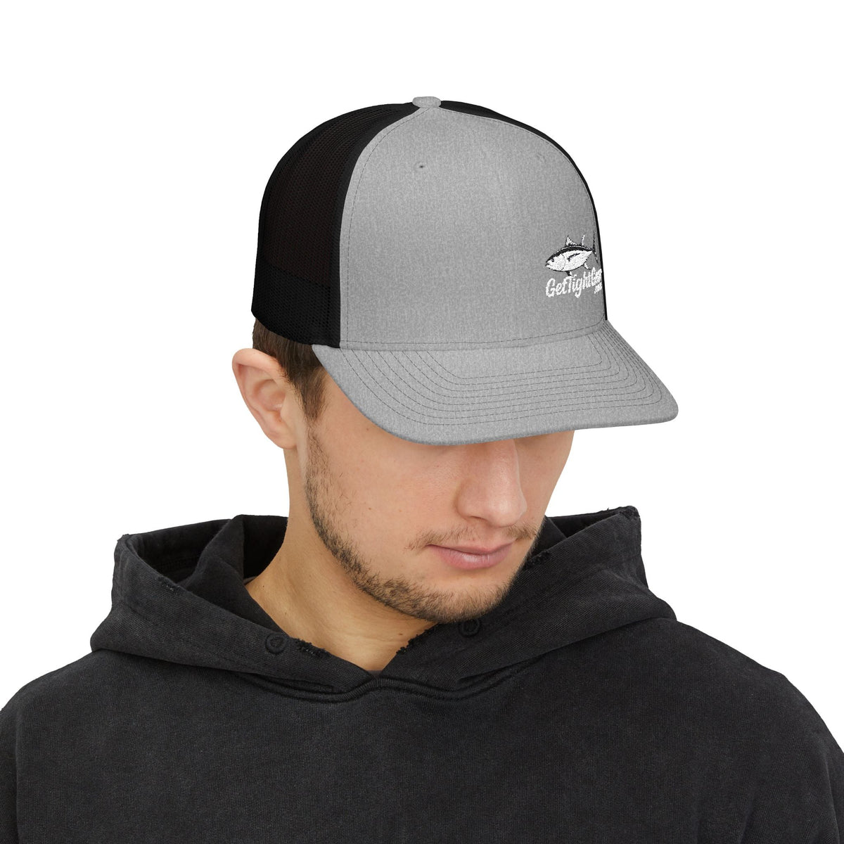 Get Tight Gear Embroidered Snapback Trucker Cap - Get Tight Gear