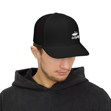 Get Tight Gear Embroidered Snapback Trucker Cap - Get Tight Gear