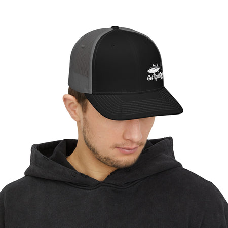 Get Tight Gear Embroidered Snapback Trucker Cap - Get Tight Gear