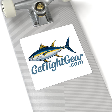 Get Tight Gear Fish Kiss - Cut Stickers | Durable Vinyl for Outdoors & Laptops - Get Tight Gear