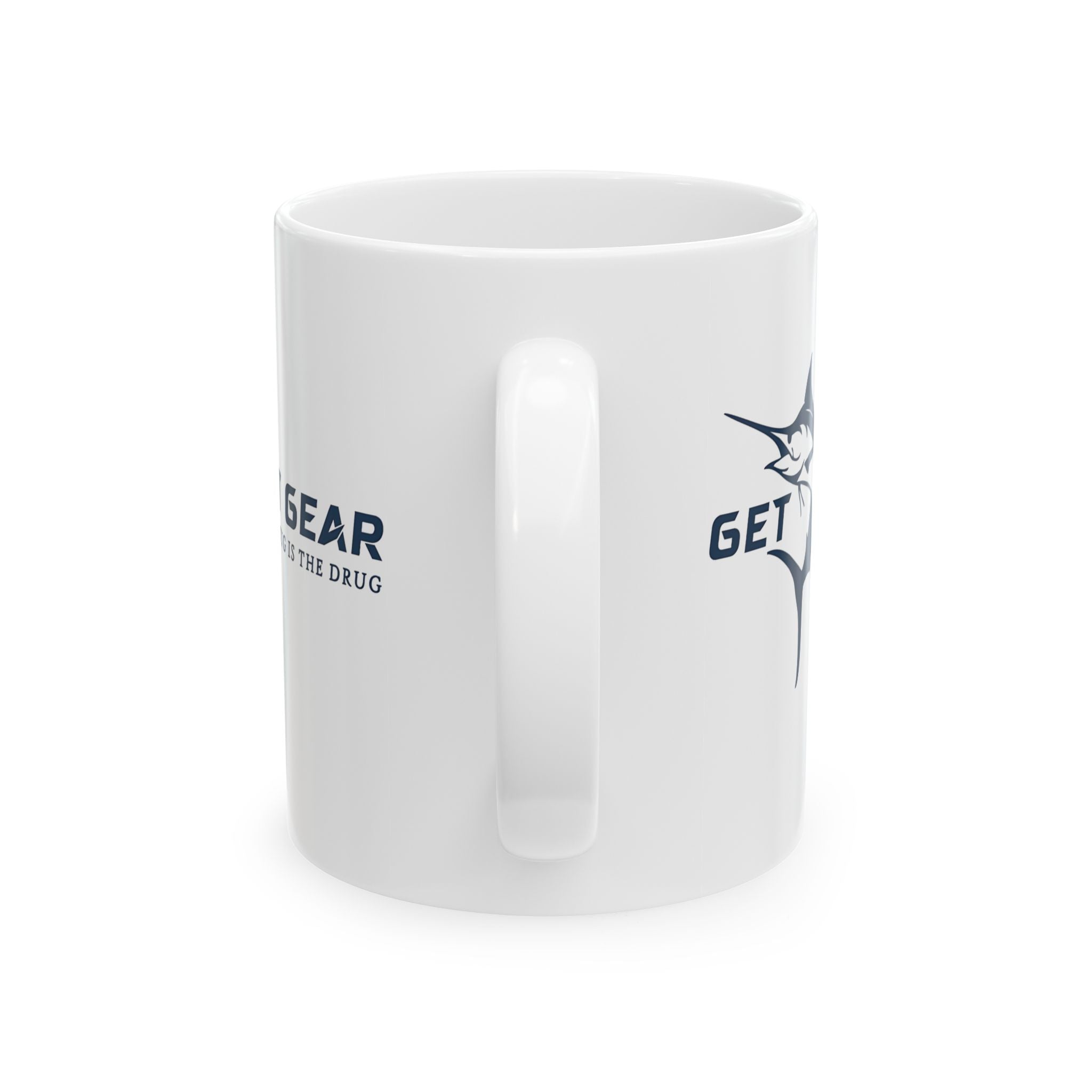 Get Tight Gear Fishing Enthusiast Ceramic Mug - 11oz & 15oz - Perfect Gift for Anglers - Get Tight Gear