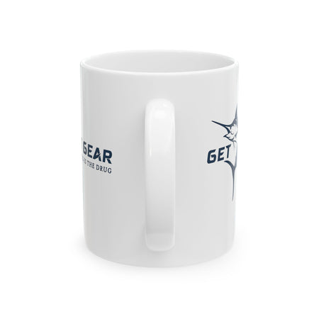 Get Tight Gear Fishing Enthusiast Ceramic Mug - 11oz & 15oz - Perfect Gift for Anglers - Get Tight Gear