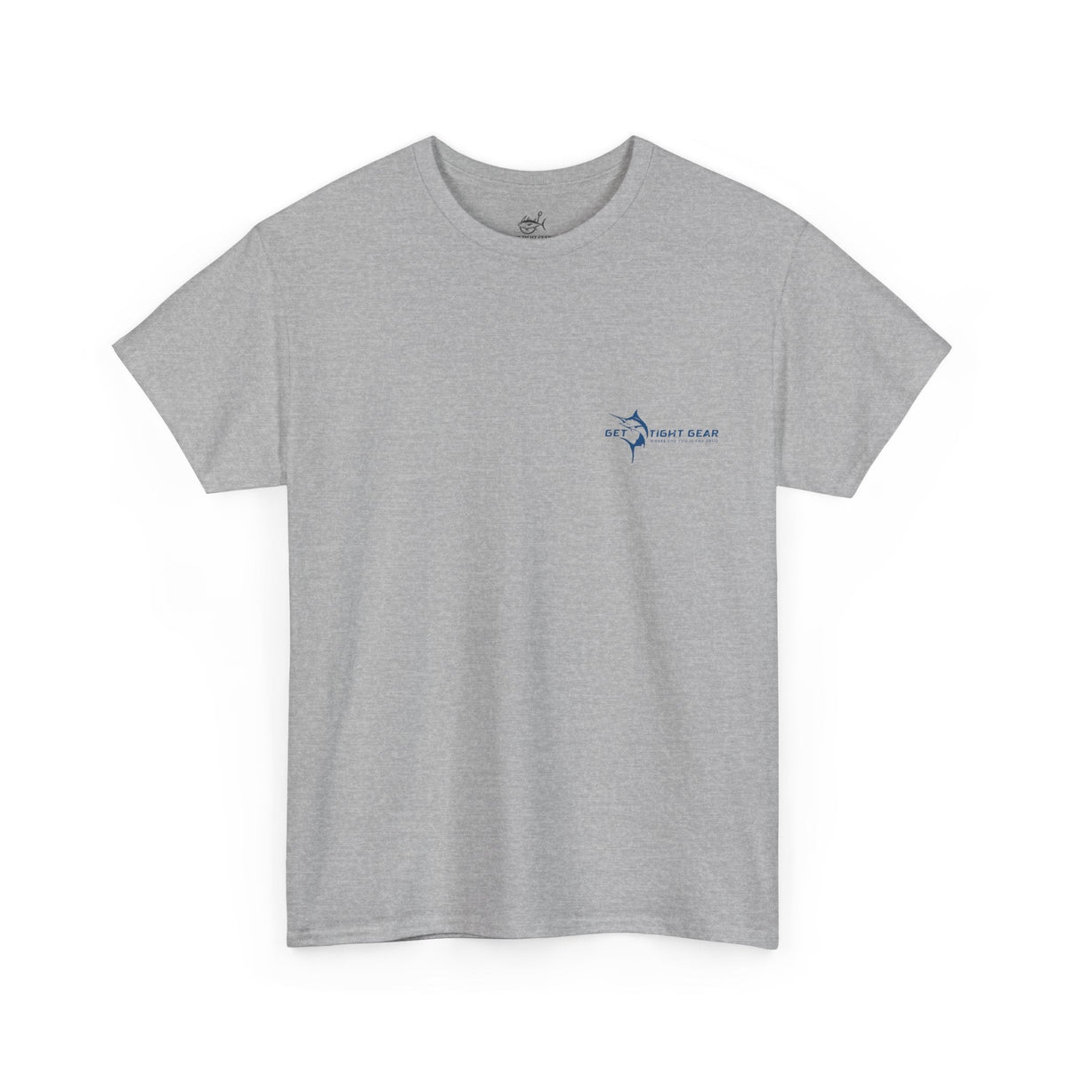 Get Tight Gear Fishing Tee - Unisex Heavy Cotton Shirt for Anglers - Get Tight Gear